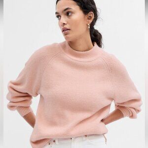 GAP Forever Cozy Ribbed Sweater Pink Standard Small